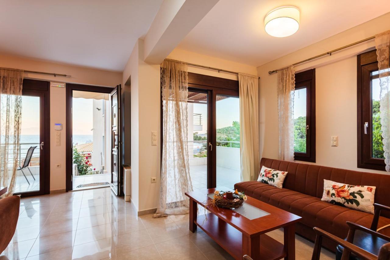 Seaside Getaway - Aelia Villa'S Dreamy Paradise Πεταλίδι Εξωτερικό φωτογραφία